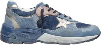 Golden Goose Dad-Star Sneakers - Heren - Sneakers - Blauw - 42 EU - Katoen - Schoenen
