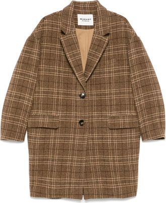 Isabel Marant Cappotto Limiza - Marrone