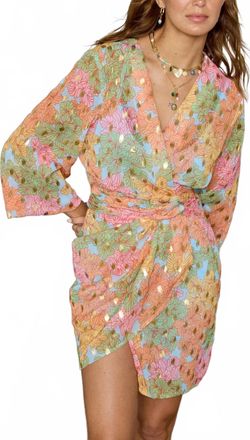 Never Fully Dressed Mini Vienna Dress In Blue