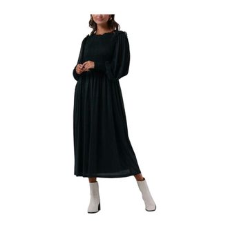 Bruuns Bazaar Isabella Jurk - Dames - Casual kleedjes - Groen - S - Kleedjes