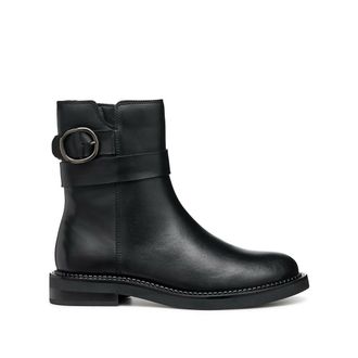 Geox Ademende bottines in leer Serilda