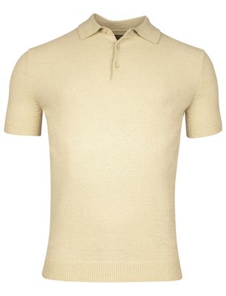 Baileys polo beige met boord