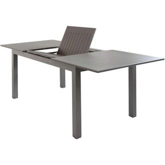 Milani Home Milani Home - argentum - tavolo da giardino allungabile in alluminio da 150