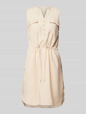 Ragwear Knielanges Kleid aus Viskose-Mix Modell Roissin in Beige, Gr&ouml;&szlig;e M