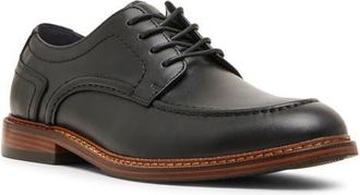 Steve Madden Everet Apron Toe Derby in Black at Nordstrom, Size 10.5