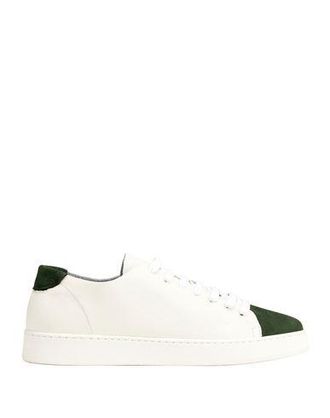 8 by YOOX LEATHER LOW-TOP SNEAKERS