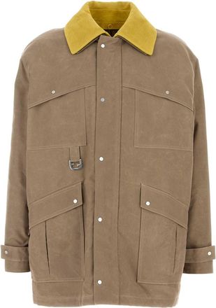 Fendi Cappuccino Canvas Jas