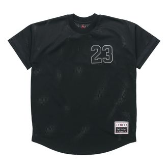 Nike Jordan Mens Air Jordan Sports Basketball Black Jersey AO2827-010