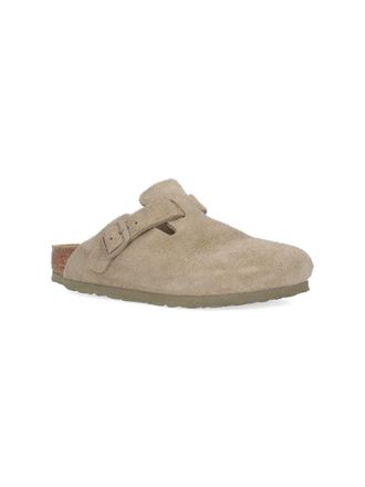 Birkenstock Unisex Sandals Green Leather