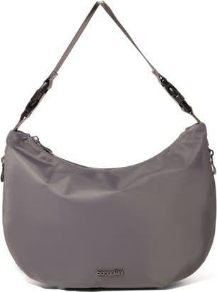 Baggallini Crescent Convertible Hobo in Smoke Twill at Nordstrom