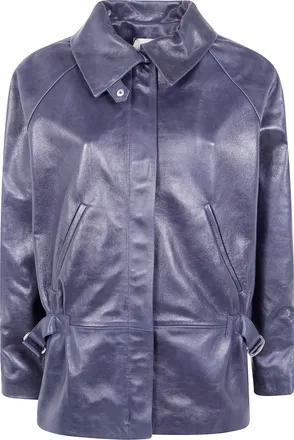 Paloma Wool Leather Jacket Llan&ccedil;a