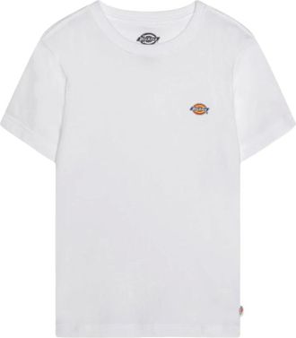 Dickies T-Shirts, male, White, Size: XS Mapleton Short Sleeve T-Shirt