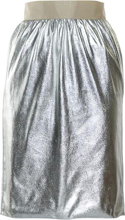 Dolce & Gabbana 2023 metallic rok - Zilver