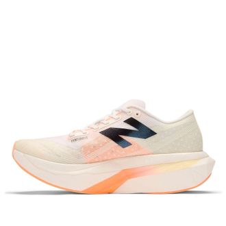 New Balance (WMNS) New Balance FuelCell SuperComp Elite v4 White Angora Hot Mango WRCELCW4