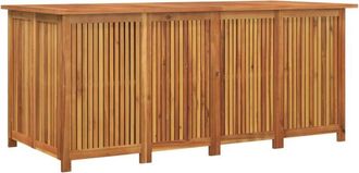 vidaXL Vidaxl - Caja De Almacenaje De Jard&iacute;n Madera Maciza Acacia 175x80x75 Cm