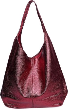 Luisa Vannini Rood Rundleer Tas