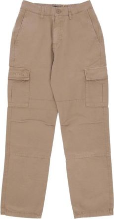 Iuter Cargo Earth Broek Lichtgewicht Ripstop Stof - Heren - Straight fit broeken - Bruin - W30 - Katoen - Broeken