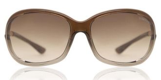 Tom Ford FT0008 JENNIFER 38F Womens Sunglasses Brown Size 61