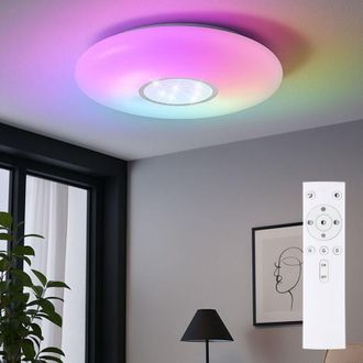 Globo Lighting Plafoniera - Sully - bianco - metallo - &oslash; 49cm - led - - Globo