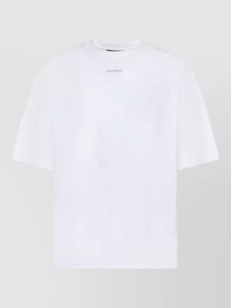 Dolce & Gabbana cotton t shirt oversized fit crew neck