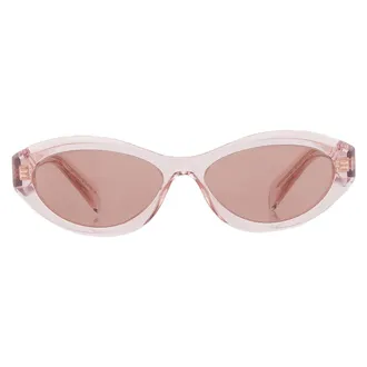 Prada Light Brown Ladies Sunglasses PR 26ZS 19Q10D 55