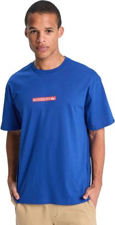 Quiksilver T-Shirt QUIKSILVER Dna Clicker, Herren, Gr. XXL, monaco blau, Obermaterial: 100% Walkfrottier;, Shirts T-Shirt