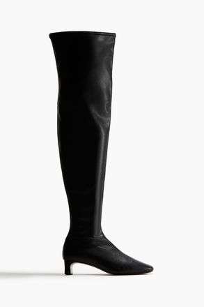 H&M Overknee-Stiefel - Schwarz