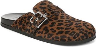 Vince Leon Genuine Calf Hair Loafer Mule in Brown Multi at Nordstrom, Size 6.5