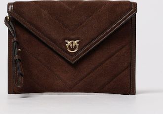 Pinko Clutch Pinko in camoscio chevron