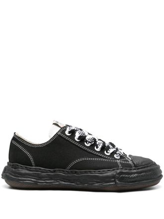 Miharayasuhiro Petterson canvas sneakers - men - Canvas/Fabric/Rubber/Rubber - 41 - Black