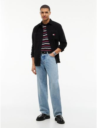 Tommy Hilfiger Mens Tommy Jeans Lightweight Loose Straight Jean - Denim Light - 30W x 34L
