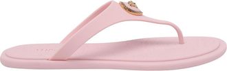 Versace Alia Rubber Flat Sandals