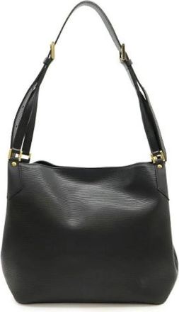 Louis Vuitton Pre-owned Vintage Schoudertas - Dames - Vintage Schoudertas - Zwart - ONE Size - Leer - Vintage