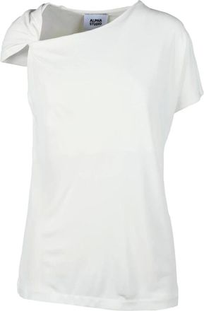 Alpha Studio Donna, Top, Bianco, L, new