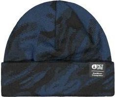 Picture Ribbing Beanie M&uuml;tze - Unisex | blau