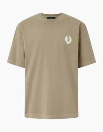 Belstaff Mens Belstaff Competition T-Shirt Dark Sand - Tan - Size: 40