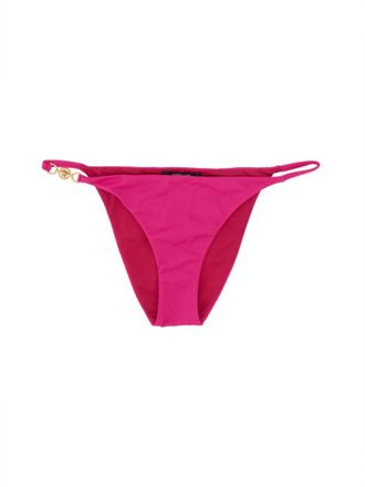 Versace Fuchsia Solid Bikini Bottom Swimwear