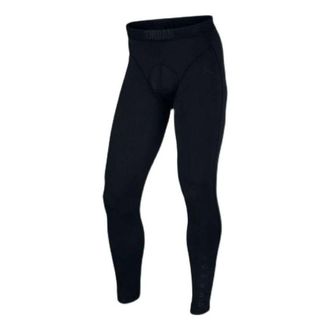 Nike Mens Jordan Brand Solid Color Tight High Elasticity Gym Pants/Trousers/Joggers Black 833782-010