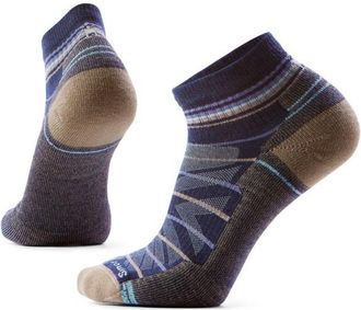 Smartwool Hike Light Cushion Pattern Ankle Wandersocken - Unisex | grau