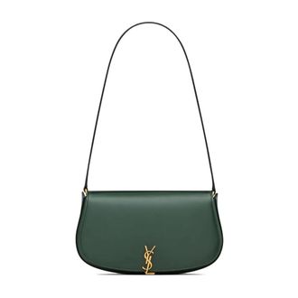 Saint Laurent Shoulder Bags, female, Green, ONE SIZE, Mini Voltaire Shoulder Bag