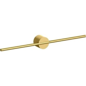 OEM Toallero - 40 Cm - Toallero De Aluminio Para Pared - Estante Ajustable Para Toallas - Oro Cepillado - Para Ba&ntilde;o Y Cocina - Crezuo