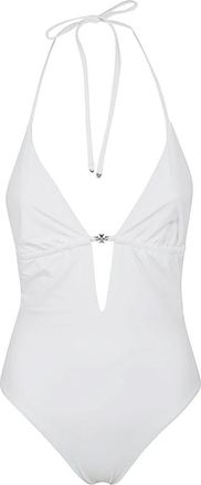Tory Burch 178581 Suit - Dames - Badpakken - Wit - M - Polyester - Badmode
