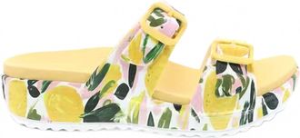 Dansko Womens Kandi Casual Sandals In Lemons