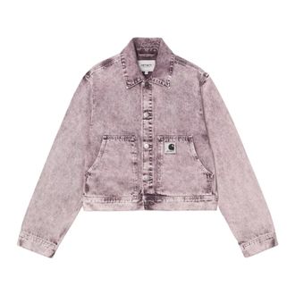 Carhartt Work in Progress Arca Jacket - female - Carhartt Wip - Denim Jackets - Purple - M - Jackets