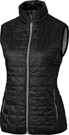 Cutter & Buck Rainier PrimaLoft Womens Eco Insulated Full Zip Puffer Vest