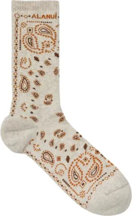 Alanui Ondergoed, Dames, Veelkleurig, ONE Size, Bandana Sokken