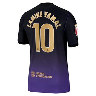 Nike Lamine Yamal Barcelona 2026/27 Match Away Kobe Nike Mens Aero-FIT Soccer Jersey in Purple | NN204636802-FCB
