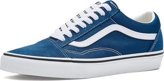 Vans Old Skooltm Skate Shoes Color Theory Deep Indigo : Mens 13 - Womens 14.5 Medium, Textile/Leather