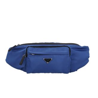 Prada Blue Nylon Sling Bag (Pre-Owned)