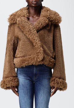 Dondup Fur Coat DONDUP Woman color Brown